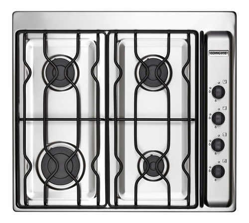 Imagen 3 de 4 de Combo17 Gas Longvie Horno H1900xf + Anafe A2600xf
