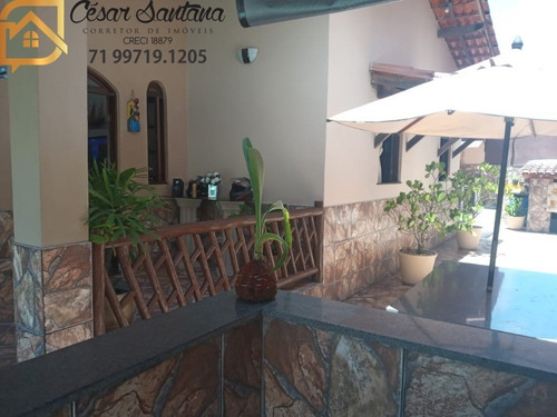 Imagem 8 de 21 de Casa 3/4, Sendo 1 Suíte, A 500m Da Praia. Jauá - Camaçari - Ca01187 - 70632695