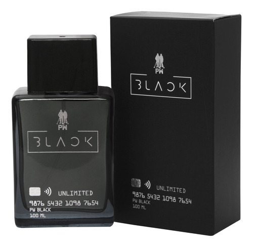Perfume Black 100ml Polo Wear Preto