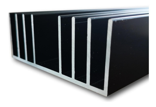 8.7cm Ancho, 100cm Largo. Disipador De Calor Aluminio. Perfecto Para Iluminación Led, Acuarios, Transistores.