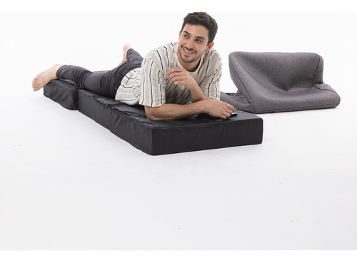Colchón Plegable Taburete Ottoman Convertible En Cama