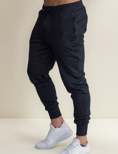 Pants Jogger Hombre Gym Slim Entubado Deportivo Moda Dep [u]