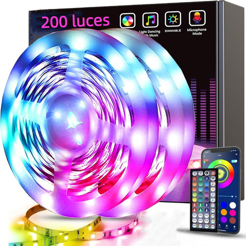 Serie De Luces Rgb De 20 Metros Led Mirage