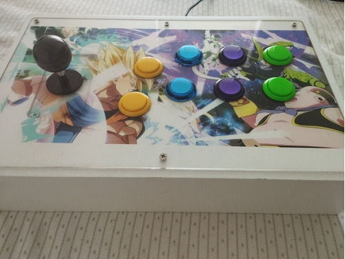 Fightstick Arcade Palanca Y Botones Sanwa / Japonés Original