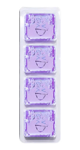 Set De 4 Cubos Glo Pals Iluminados Activados Por Agua Lumi 