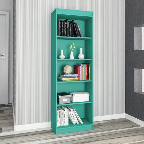 Estante organizador multimóvil de 57 cm Cr25251, color turquesa rústico