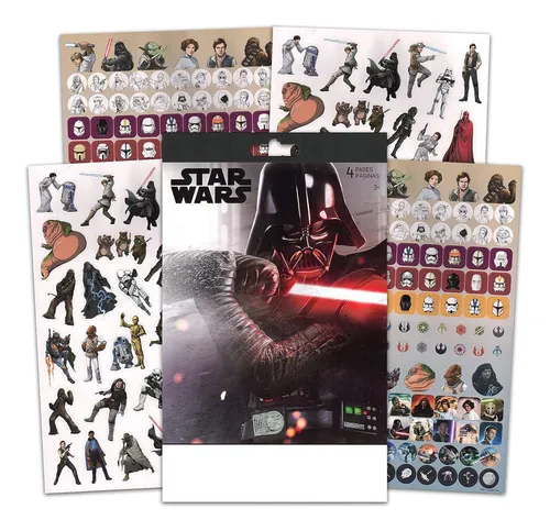 Lote De Stickers De Star Wars. Rd2d, C-3po, Skywalker Y Más