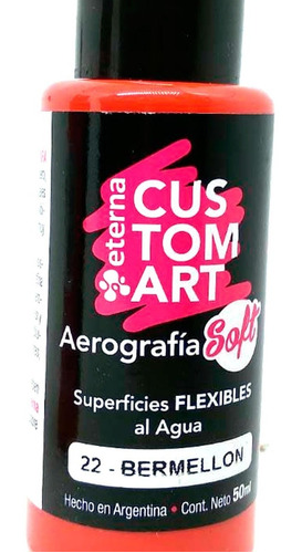 Pinturas Para Aerógrafos X5 Eterna Custom Art Telas Papel 