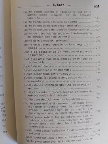 Formularios Juicio Sucesorio Testamentario E Intestamentario