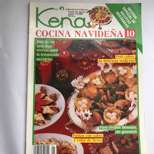 Kena Cocina Navideña Revista Núm. 16. Año Xvi 1992 