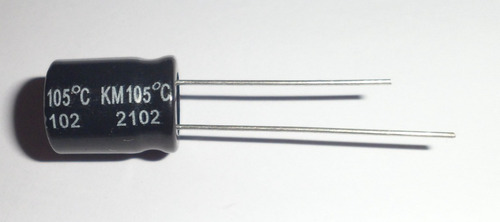 Imagen 4 de 4 de Capacitor Condensador 10uf, 250v, 105ºc Pack (2 Unidades)