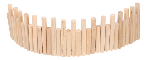 Valla De Madera Con Forma De Ardilla Y Hámster