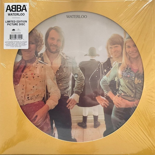 Abba - Waterloo Vinilo Picture Disc Nuevo Importado