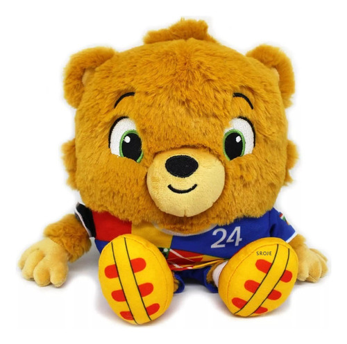 Wj Novo Oso De Peluche Con Mascota De La Eurocopa 2024