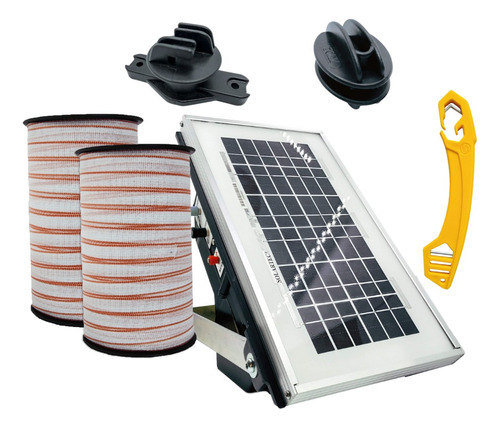 Kit Boyero Para Caballo Con Crías Solar Para 800 Metros Peón