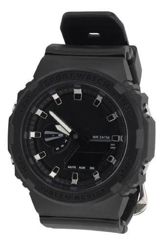 Reloj Deportivo Analógico Digital Multifuncional Con Doble P