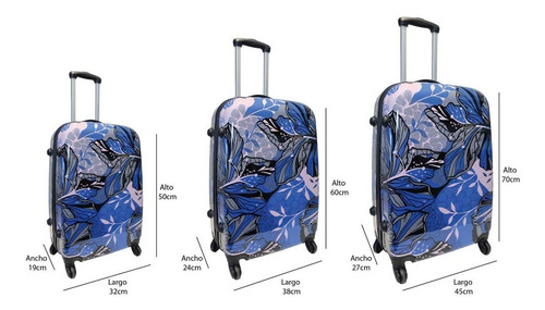 Valija Viaje Mediana 24 Rosenthal Abs Tropical 360 Tsa