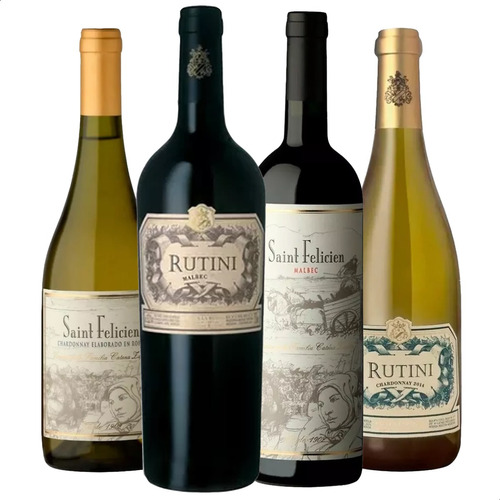 Rutini Malbec+ Chardonnay+ Saint Felicien Malbec+ Chardonnay