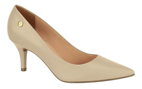 Scarpin vizzano bege salto cheap grosso