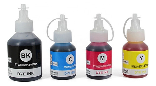 Tinta Compatible Con Brother Btd60 T300 Bt5001 Color 1 Unid