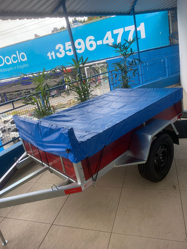 Carretinha Reboque Com Garantia De 1 Ano Pneu Novo Premium