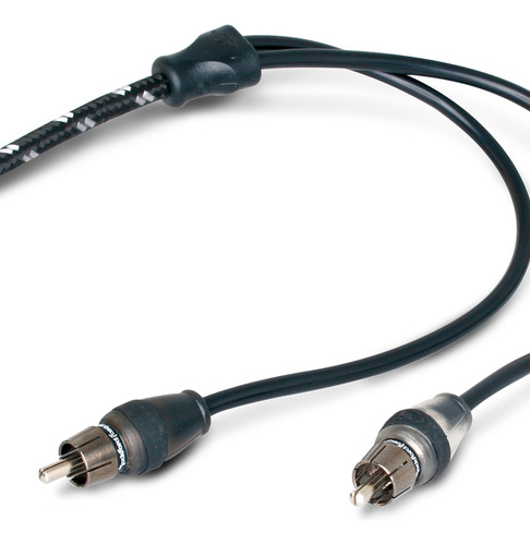Cable Rca Doble Blindaje 3 Ft = 0.9m Rockford Fosgate Rfit-3