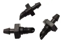 Comprar Conector Ad-1 Microtubo Agrojet 100 Unidades - Irrigação Cor Preto