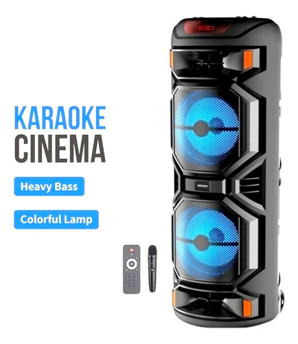 Corneta Inalambrica 8 X 2 Pulgadas Doble 8221 Bluetooth Micr