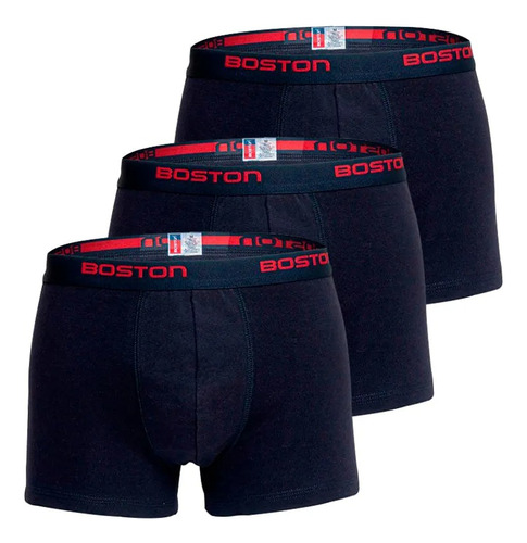 Boxer Marca Boston Pack X 3 A Elegir