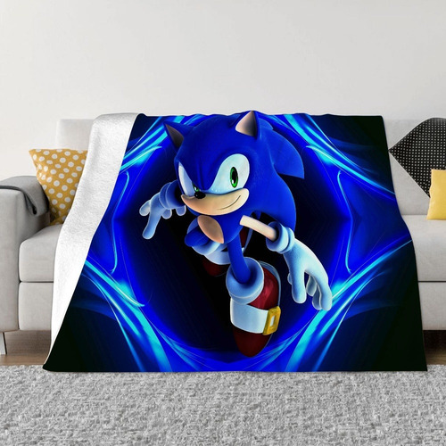Manta De Cama Sonic, Suave, Ligera, Cálida, De 39 X 59 Pulga