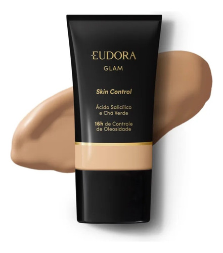 Base Líquida Skin Control Eudora 30ml - Tons Claros