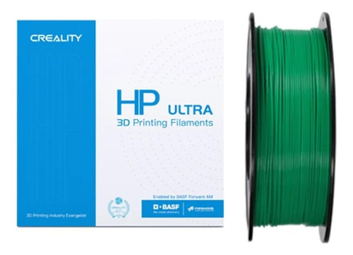 Filamentos Pla Hp Ultra Creality 1kg 1.75mm Verde