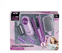 Comprar Juguete Salón Belleza Niñas Peluquería Peinado Plancha C\u002Fluz