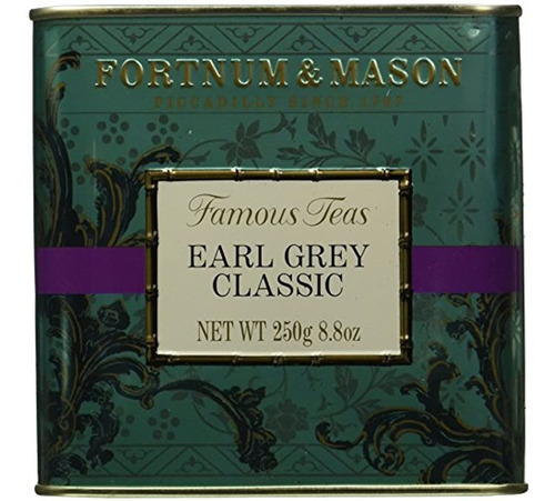 Earl Grey De Té Classic, 250 G Suelto Té Inglés En Una Lata