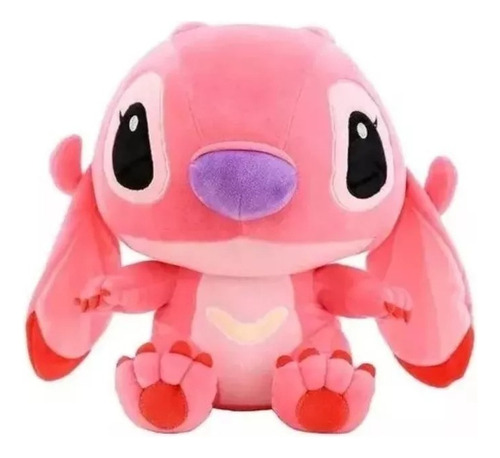 Peluche De Lilo & Stitch, Muñeco De Felpa 50 Cm Grande Rosa