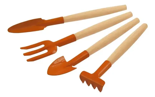Conjunto Para Jardinagem 4 Peças Metálicas Tramontina