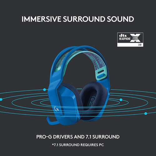 Auriculares Logitech G733 Azul