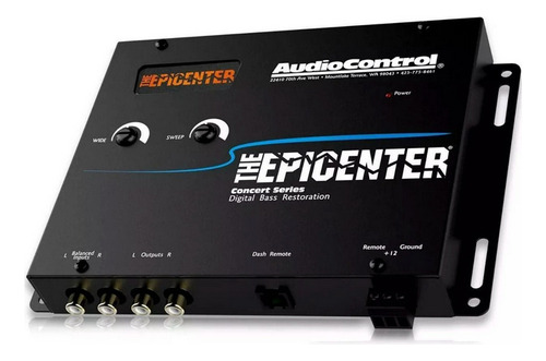 Epicentro Restaurador Audiocontrol Con Control De Bajos