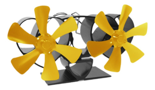 Ventilador De Chimenea Multiusos No Eléctrico Con Dorado