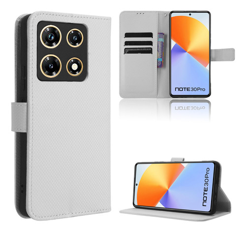Funda Pro Vip Partículas Diamante Para Infinix Note 30 4g 5g
