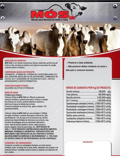Moscav 5 Kg - Controle De Moscas Do Chifre Corte E Leite