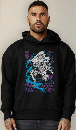 Poleron One Piece Sun God Nika Luffy Anime
