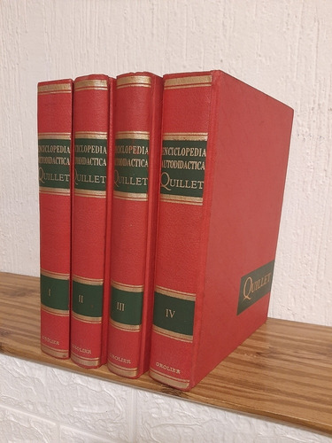 Enciclopedia Autodidáctica Quillet 4 Tomos