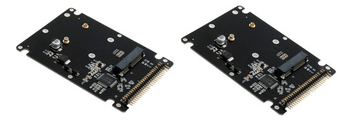 2 Unidades Msata Ssd A Ide 2.5 44pin Converter Adapter Card
