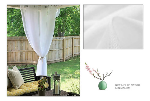 Tela Para Cortinas, 2 Unidades, Moderna, Simple, Impermeable