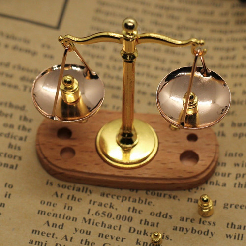 Para Adorno Vintage De Báscula De Equilibrio, Accesorios