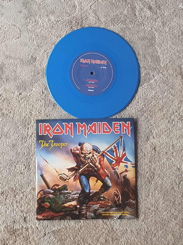 Lp Picture Disc - Iron Maiden - The Trooper - Novo + Extras