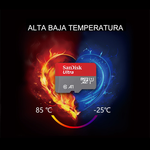 Sandisk Cartão De Memória Ultra Micro Sd 64gb + Adaptador Sd