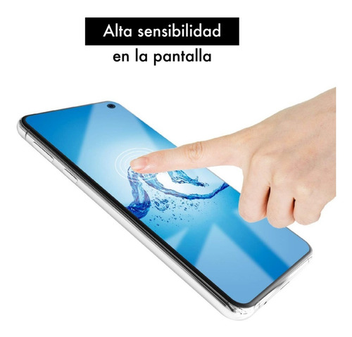 Imagen 5 de 10 de Funda Acrílica + Vidrio Compatible Samsung S10 Edge