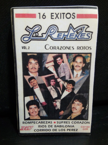 Los Rehenes - 16 Exitos Vol. 2 (casete Original)